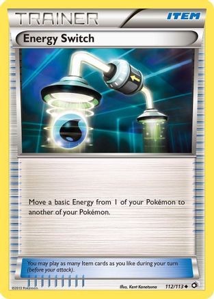 Energy Switch 112/113 Legendary Treasures - Uncommon