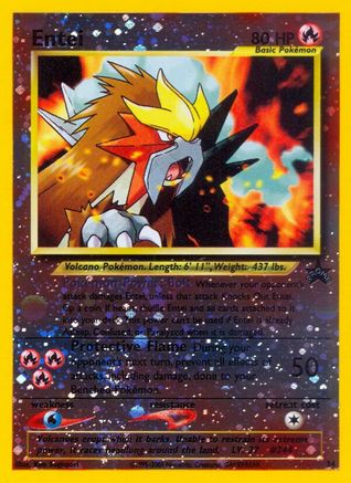 Entei 034/53 - Reverse Holofoil WoTC Promo - Promo
