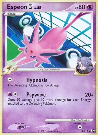 Espeon E4 018 Rising Rivals - Rare