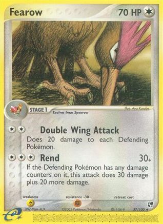 Fearow 037 Sandstorm - Uncommon