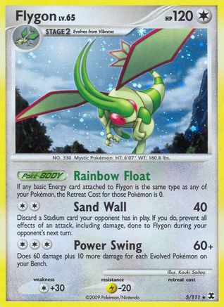 Flygon 005 - Holofoil Rising Rivals - Holo Rare