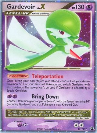 Gardevoir LV.X 131 - Holofoil Secret Wonders - Ultra Rare