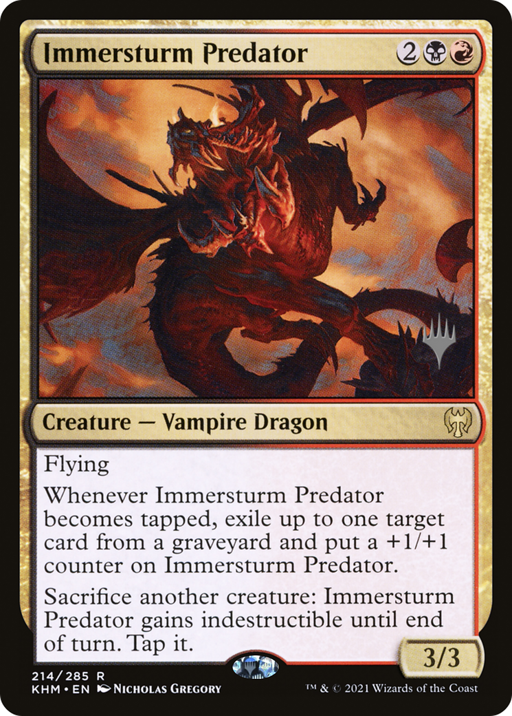 Immersturm Predator (PPKHM-214) - Kaldheim Promos