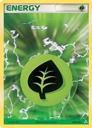 Grass Energy 105/110 - Holofoil Holon Phantoms - Holo Rare