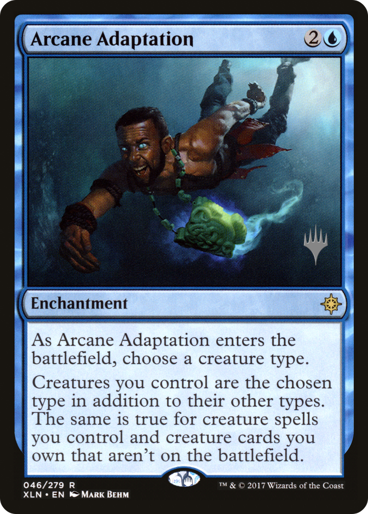 Arcane Adaptation (PPM20-046) - Ixalan Promos Foil