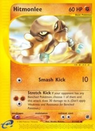 Hitmonlee 081 - Reverse Holofoil Expedition - Uncommon