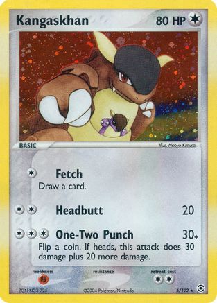 Kangaskhan 006 FireRed & LeafGreen - Holo Rare