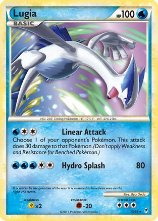 Lugia 015 - Holofoil Call of Legends - Holo Rare