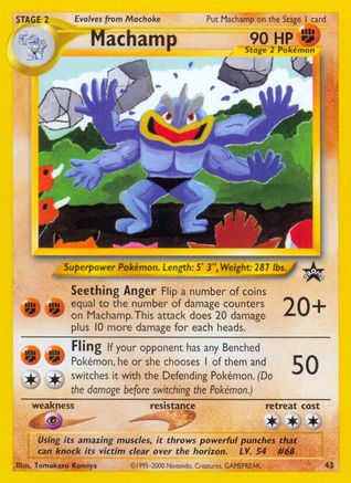 Machamp 043/53 WoTC Promo - Promo