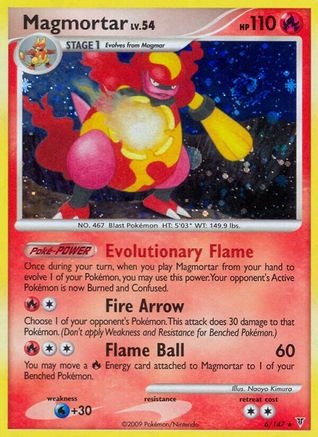 Magmortar 006 - Holofoil Supreme Victors - Holo Rare