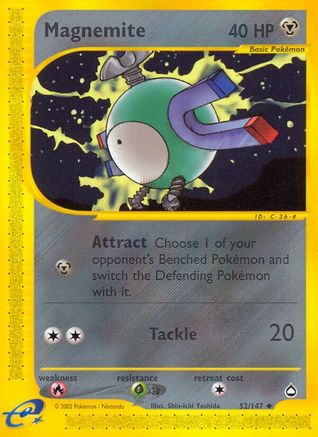 Magnemite (52) 052 Aquapolis - Uncommon