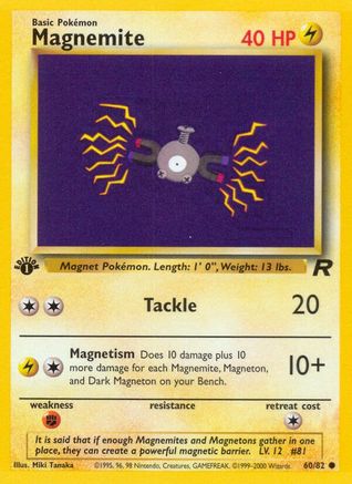 Magnemite 060/82 - Unlimited Team Rocket - Common