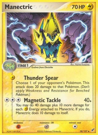 Manectric 038/107 Deoxys - Uncommon