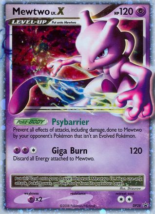 Mewtwo LV.X DP28 - Holofoil Diamond and Pearl Promos - Promo