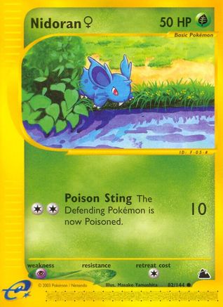 Nidoran F (82) 082 Skyridge - Common
