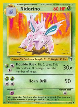Nidorino 056 Legendary Collection - Uncommon