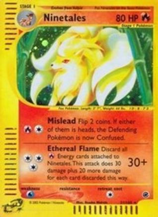 Ninetales (21) 021 - Holofoil Expedition - Holo Rare