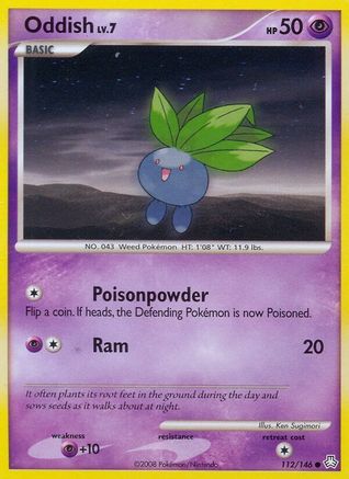 Oddish (112) 112 Legends Awakened - Common