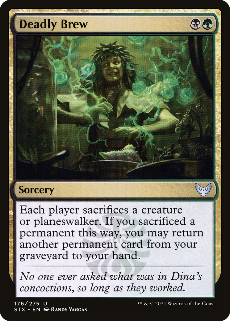 Deadly Brew (STX-176) - Strixhaven: School of Mages Foil