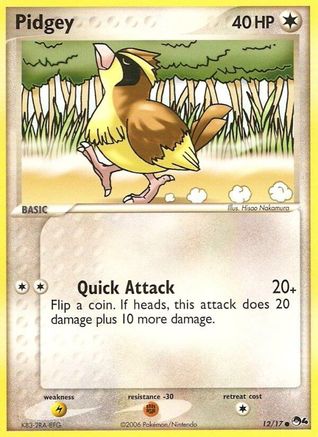 Pidgey 012 POP Series 4 - Common