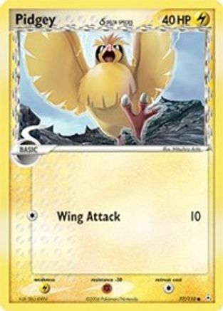 Pidgey (Delta Species) 077/110 Holon Phantoms - Common