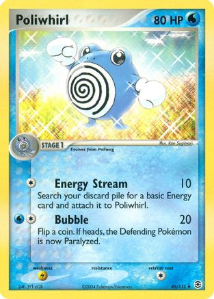 Poliwhirl 046 FireRed & LeafGreen - Uncommon