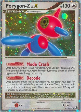 Porygon-Z LV.X 100 - Holofoil Majestic Dawn - Ultra Rare