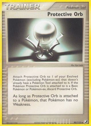 Protective Orb 090 - Reverse Holofoil Unseen Forces - Uncommon