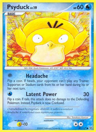 Psyduck 087/127 Platinum - Common
