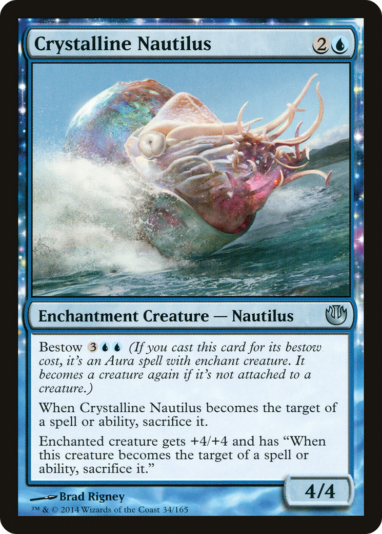 Crystalline Nautilus (JOU-034) - Journey into Nyx: (enchantment) Foil