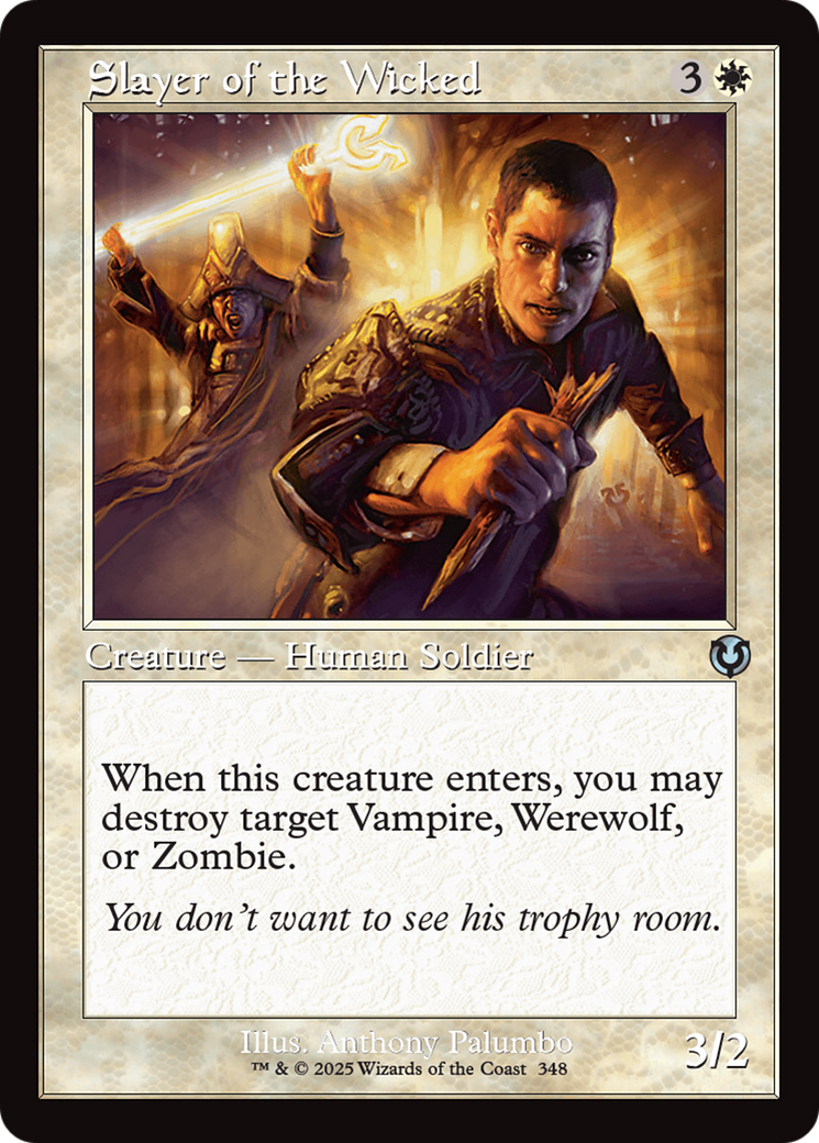Slayer of the Wicked (INR-348) - Innistrad Remastered