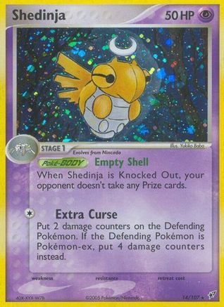 Shedinja 014 - Holofoil Deoxys - Holo Rare