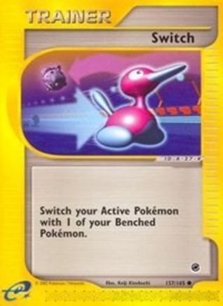 Switch 157/165 - Reverse Holofoil Expedition - Common