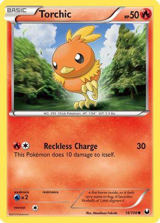Torchic (14) 014 Dark Explorers - Common