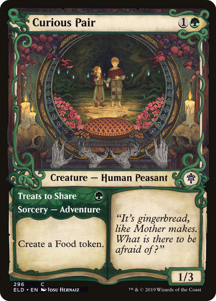 Curious Pair (Showcase) (ELD-296) - Throne of Eldraine: (Showcase) Foil