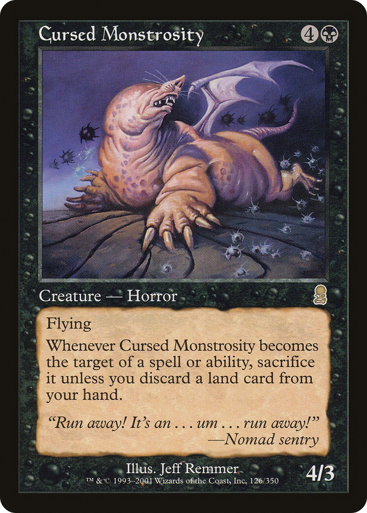 Cursed Monstrosity (ODY-126) - Odyssey