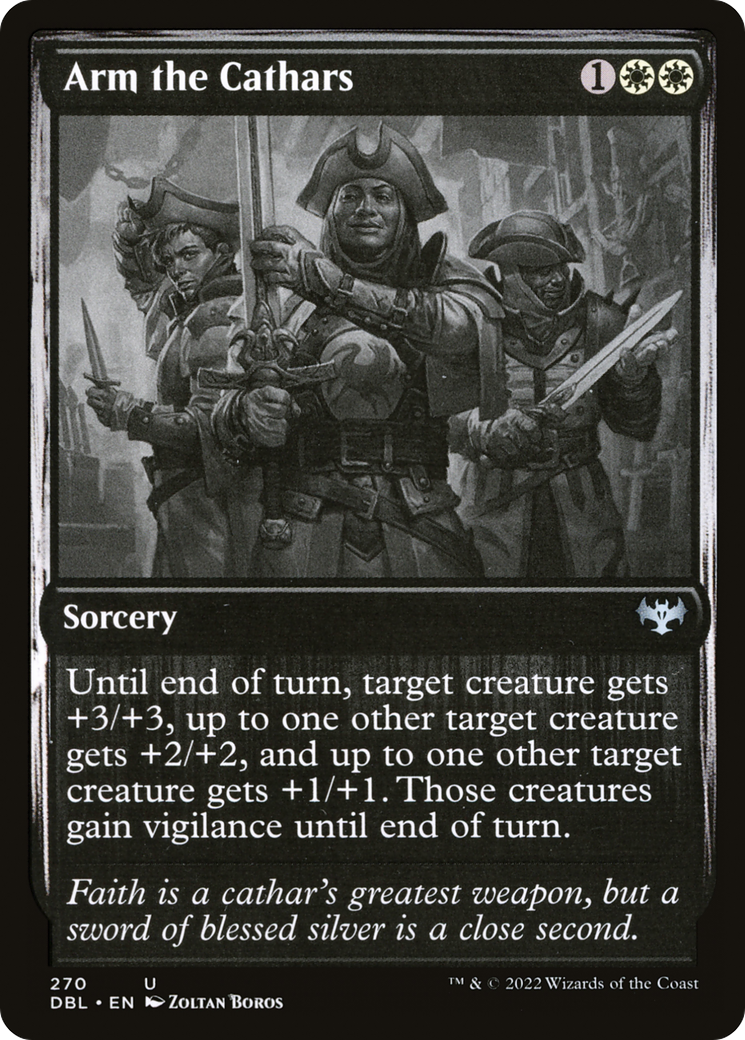 Arm the Cathars (DBL-270) - Innistrad: Double Feature