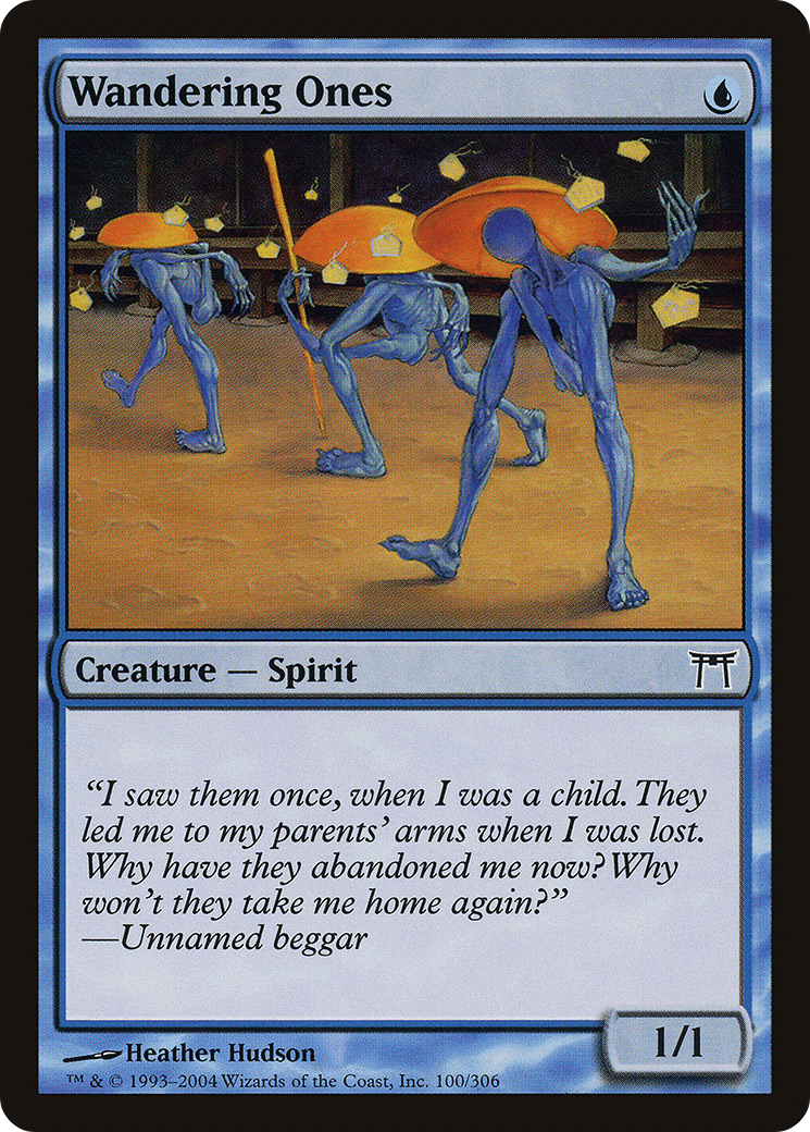 Wandering Ones (CHK-100) - Champions of Kamigawa