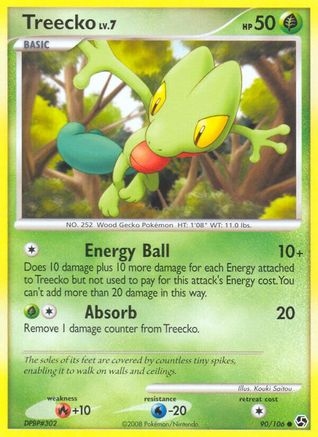 Treecko 090 Great Encounters - Common