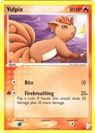 Vulpix 007 EX Trainer Kit 2 Plusle & Minun - Common