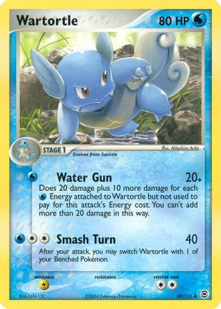 Wartortle 050 - Reverse Holofoil FireRed & LeafGreen - Uncommon