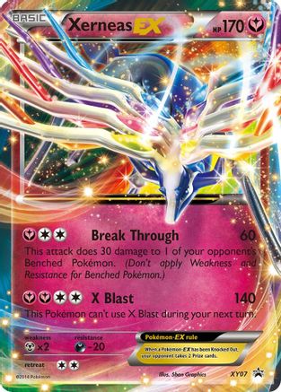 Xerneas EX XY07 - Holofoil XY Promos - Promo