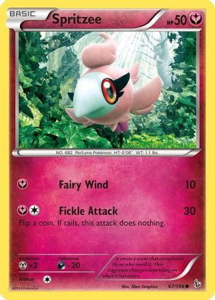 Spritzee 067/106 XY Flashfire - Common