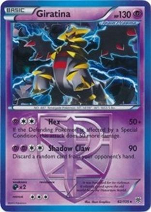 Giratina 062/135 - Holofoil Deck Exclusives - Holo Rare