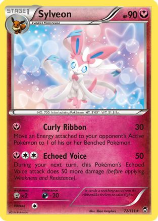 Sylveon 072/111 XY Furious Fists - Rare