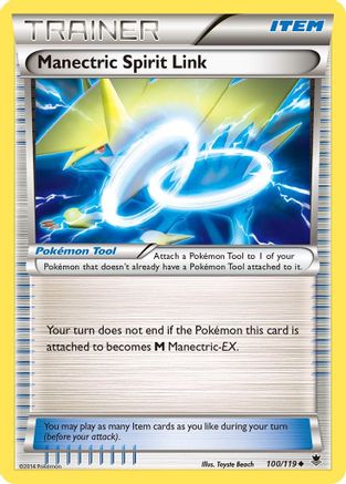 Manectric Spirit Link 100 XY Phantom Forces - Uncommon