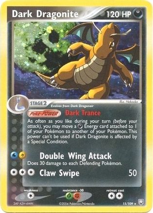 Dark Dragonite 015/109 - Holofoil Deck Exclusives - Holo Rare