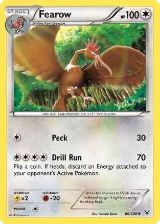 Fearow 066 XY Roaring Skies - Uncommon