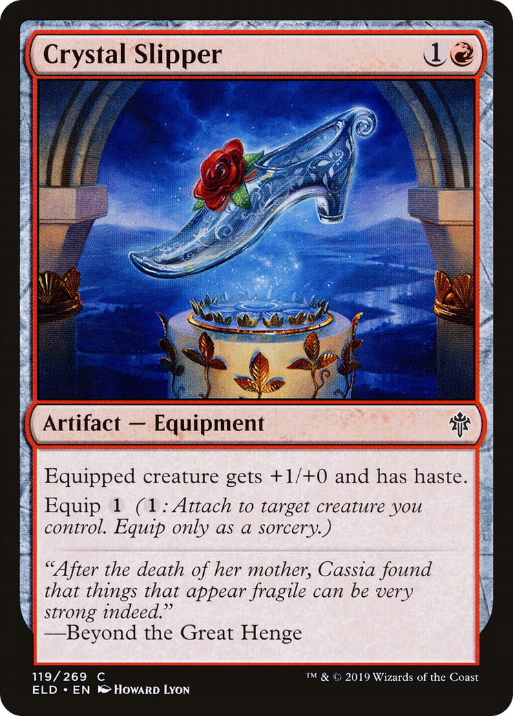 Crystal Slipper (ELD-119) - Throne of Eldraine Foil