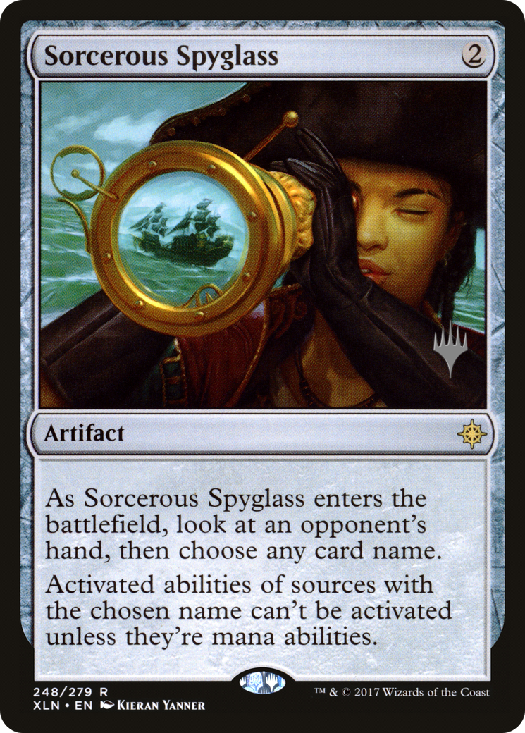 Sorcerous Spyglass (PPM20-248) - Ixalan Promos